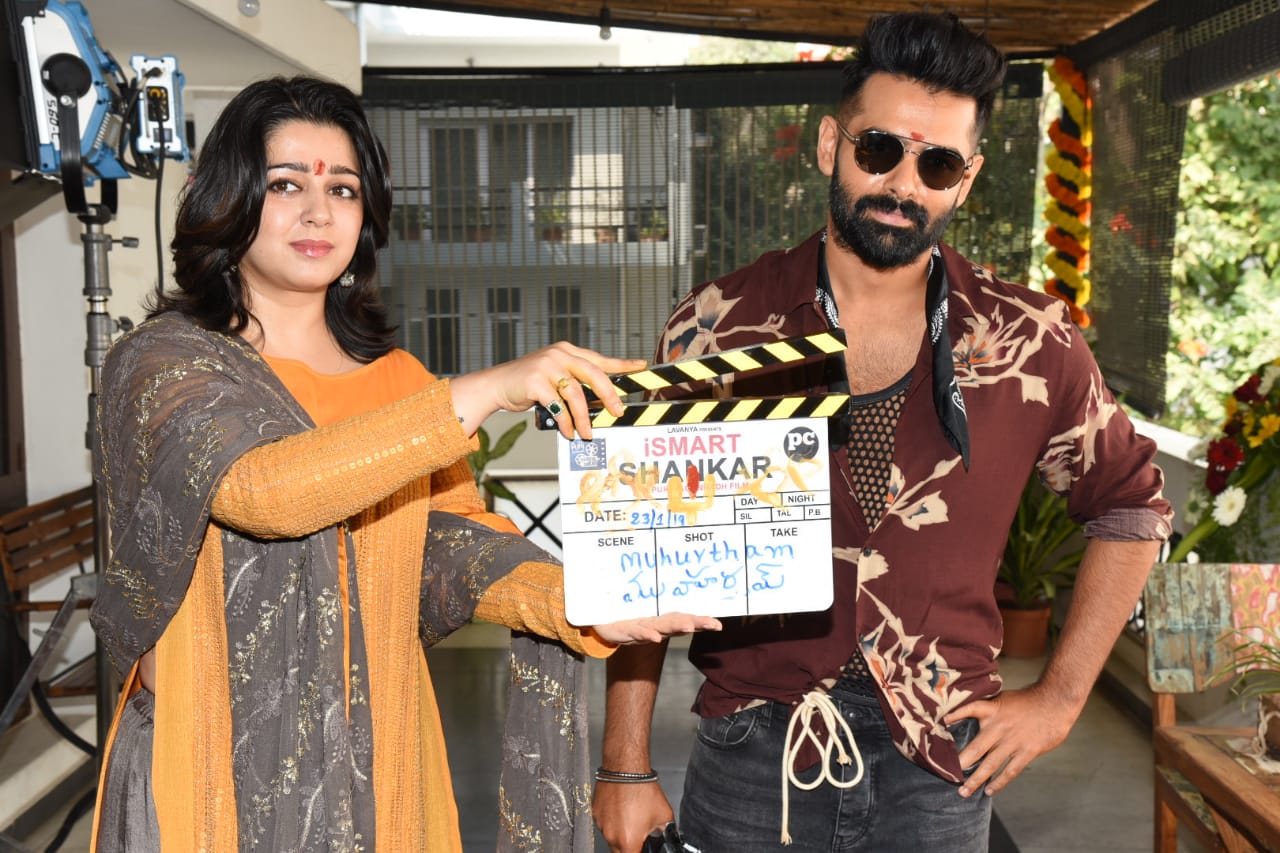 Ismart Shankar Movie Opening Stills