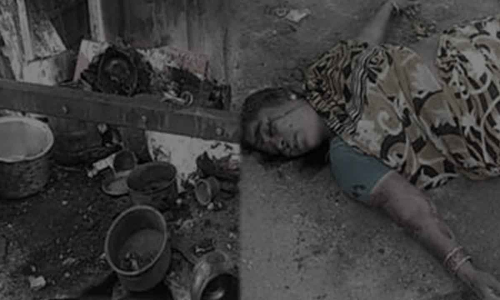 టీ కొట్టు డబ్బాలో పేలిన రెండు సిలిండర్లు