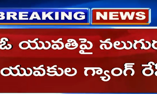 నెల్లూరు జిల్లాలో యువతిపై గ్యాంగ్‌ రేప్‌