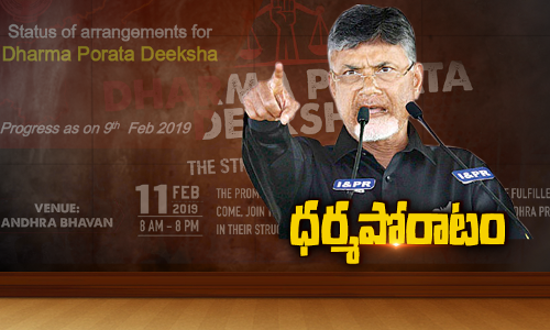 ఏ ధర్మానికీ ఈ పోరాటం... చంద్రబాబు దీక్షాదక్షత ఫలిస్తుందా? ఏ ధర్మానికీ ఈ పోరాటం... చంద్రబాబు దీక్షాదక్షత ఫలిస్తుందా?