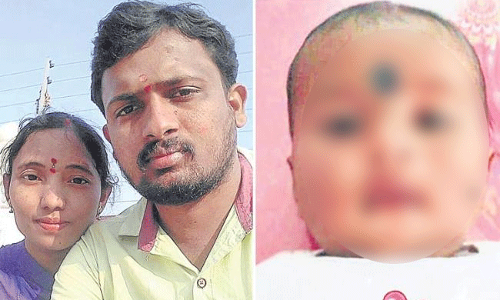 భార్య, కొడుకును చంపి.. తగులబెట్టిన భర్త