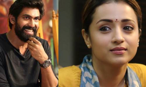 మళ్ళీ కలిసిపోయిన రానా, త్రిష ?