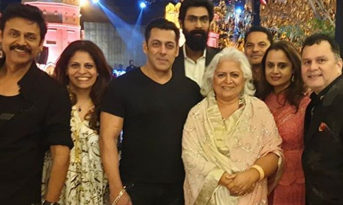 దగ్గుబాటి పెళ్లి వేడుకల్లో సల్మాన్ ఖాన్