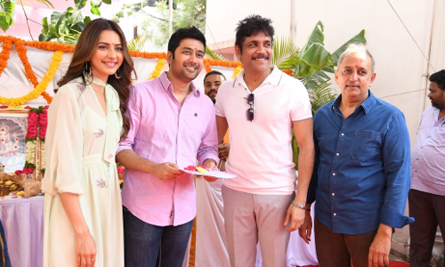 Manmadhudu 2 Movie Opening Stills Manmadhudu 2 Movie Opening Stills