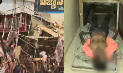 జనసేన బహిరంగసభలో అపశ్రుతి