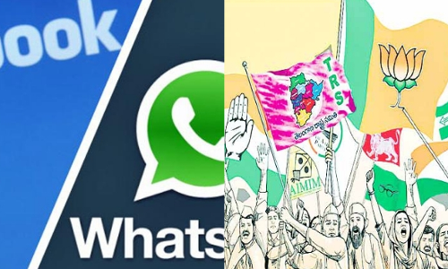 సోషల్ మీడియా వేదికగా పొలిటికల్ వార్.. సోషల్ మీడియా వేదికగా పొలిటికల్ వార్..