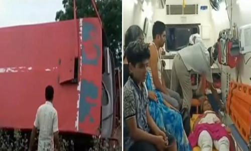 ఏపీలో టీఎస్‌ఆర్టీసీ బస్సుబోల్తా.. ఇద్దరు మృతి..