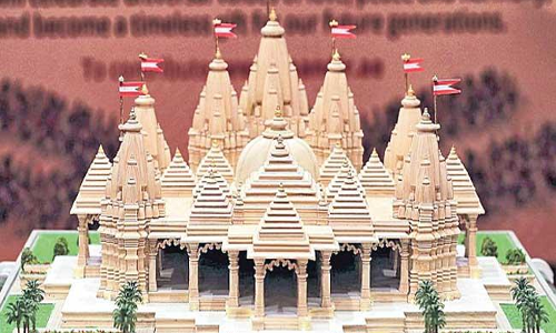 అబుదాబిలో తొలి హిందూ ఆలయం అబుదాబిలో తొలి హిందూ ఆలయం