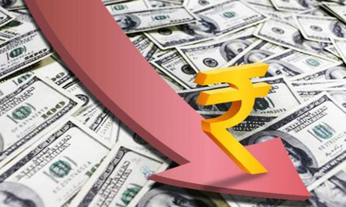 రూపాయి 47పైసలు పతనం రూపాయి 47పైసలు పతనం