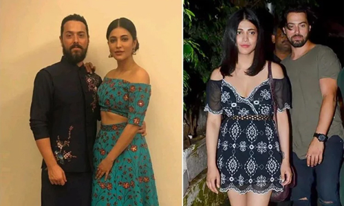 ప్రియుడికి బ్రేక్ అప్ చెప్పిన శృతి హాసన్ ప్రియుడికి బ్రేక్ అప్ చెప్పిన శృతి హాసన్