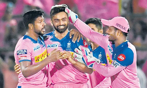 హైదరాబాద్‌పై రాజస్తాన్‌ రాయల్స్‌ విజయం