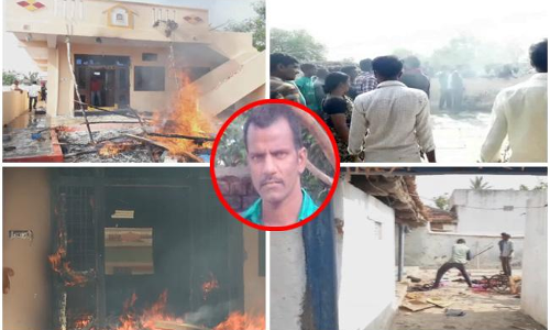 ముగ్గురు యువతుల్ని...హాజీపూర్‌లో ఉద్రిక్తత..