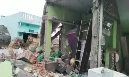 శ్రీకాకుళం జిల్లాలో పేలిన నాటుబాంబులు