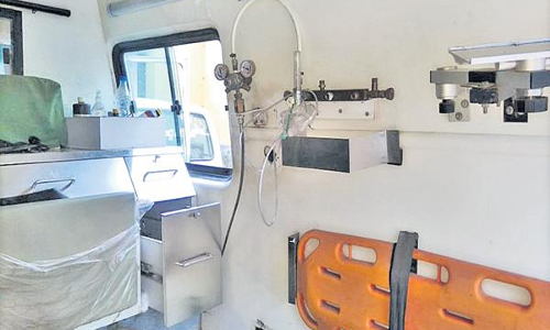 108లో ఆక్సిజన్‌ లేక  రోగి మృతి