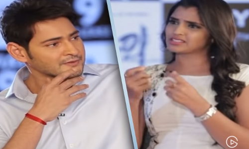 యాంకర్ పై అసహనం వ్యక్తం చేసిన మహేష్ బాబు యాంకర్ పై అసహనం వ్యక్తం చేసిన మహేష్ బాబు