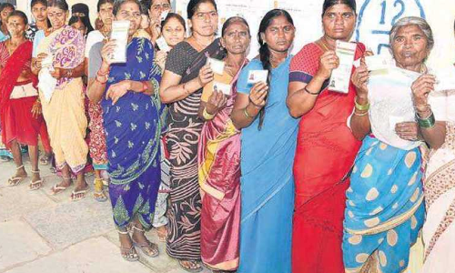 తెలంగాణలో రెండో విడత పరిషత్ పోలింగ్ ప్రారంభం తెలంగాణలో రెండో విడత పరిషత్ పోలింగ్ ప్రారంభం