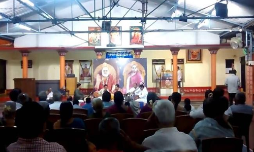 నల్లకుంట శంకరమఠంలో చోరీ..ఇంటి దొంగల పనేనా..!