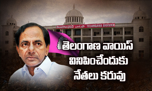 టీఆర్‌ఎస్ పీపీ నేత ఎంపికపై కేసీఆర్ కసరత్తు