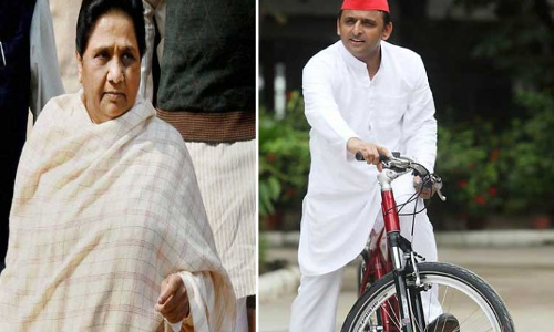 ఎస్పీ-బీఎస్పీ బంధానికి బీటలు...బీజేపీని దెబ్బ కొట్టే వ్యూహం ఎక్కడ బెడిసికొట్టింది? ఎస్పీ-బీఎస్పీ బంధానికి బీటలు...బీజేపీని దెబ్బ కొట్టే వ్యూహం ఎక్కడ బెడిసికొట్టింది?