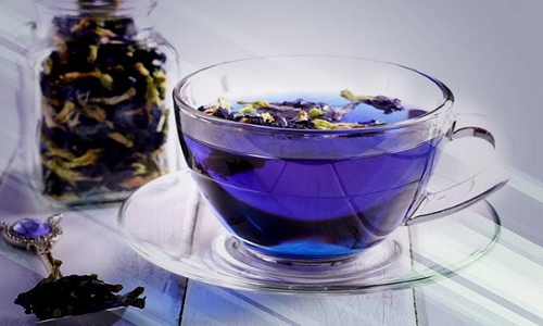 చర్మ సమస్యలకు బ్లూ టీ..