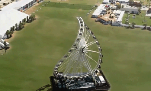 అది అలాంటి ఇలాంటి జెయింట్ వీల్ కాదు.. ఎక్కితే ఇక అంతే..!