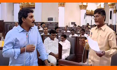 అక్రమ కట్టడాలపై ఏపీ అసెంబ్లీలో మినీ యుద్ధం