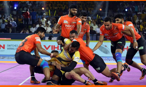 మొదటి మ్యాచ్ లో నిరాశపరిచిన తెలుగు టైటాన్స్..రెండో మ్యాచ్ లో బెంగళూరు బుల్స్ విజయం మొదటి మ్యాచ్ లో నిరాశపరిచిన తెలుగు టైటాన్స్..రెండో మ్యాచ్ లో బెంగళూరు బుల్స్ విజయం