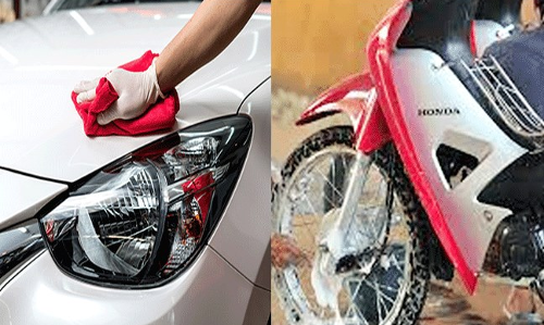 షాంపూతో అలా చేస్తే.. కారు, బైక్ తళతళ మెరిసిపోతుంది..! షాంపూతో అలా చేస్తే.. కారు, బైక్ తళతళ మెరిసిపోతుంది..!