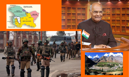 ఆర్టికల్ 370 రద్దుకు రాష్ట్రపతి ఆమోదం