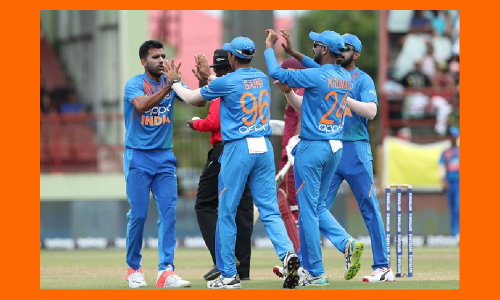 ఇండియా వెస్టిండీస్ టీ20 సిరీస్: చాహర్ బౌలింగ్ కి విండీస్ విలవిల