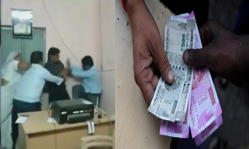 పెన్షన్ ఇంటికొచ్చి ఇవ్వలేదని పంచాయతీ సెక్రెటరీపై దాడి పెన్షన్ ఇంటికొచ్చి ఇవ్వలేదని పంచాయతీ సెక్రెటరీపై దాడి