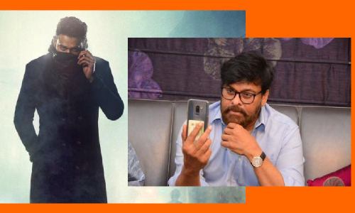 చిరు మెసేజ్.. సాహో ఫోన్!