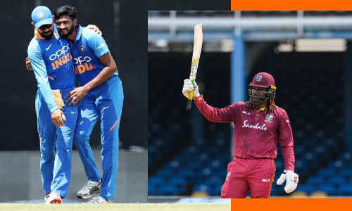ఇండియాతో మూడో వన్డే.. విండీస్ ఓపెనర్ల విధ్వంసం..