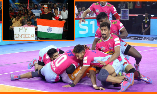 ప్రో కబడ్డీ: జైపూర్ జోరు