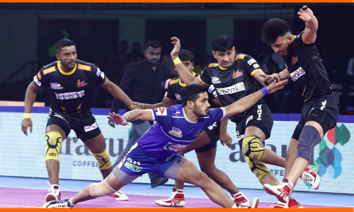 తెలుగు టైటాన్స్ గెలుపు బాట పట్టింది..