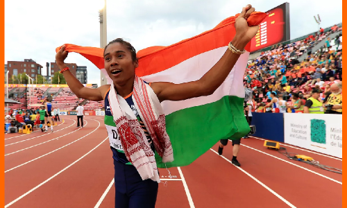 స్వర్ణాల సిక్సర్ కొట్టిన హిమదాస్