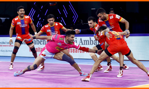 ప్రోకబడ్డీ: జైపూర్ జైత్రయాత్రకు బ్రేక్ వేసిన యూపీ