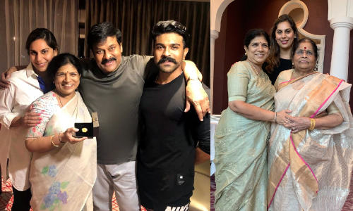 మూడు తరాల కొణిదెల కోడళ్లు..