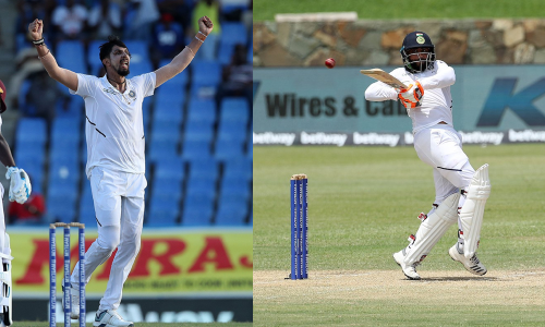 వెస్టిండీస్ తో తొలి టెస్ట్: పట్టు బిగించిన టీమిండియా