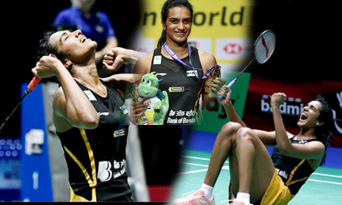 భారత బ్యాడ్మింటన్ నుదుట స్వర్ణ సింధూరం