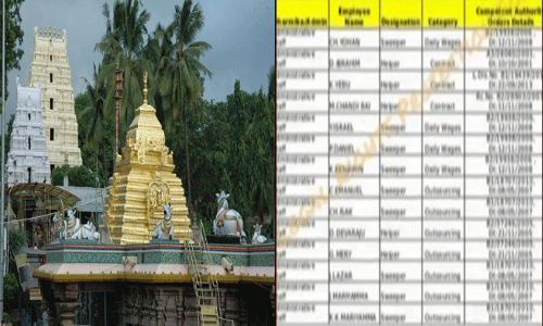 శ్రీశైలంలో మరో వివాదం.. మొత్తం 14 మంది..