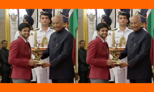 sports awards: క్రీడాకారులకు పురస్కారాలు..అర్జున అవార్డు అందుకున్న సాయి ప్రణీత్
