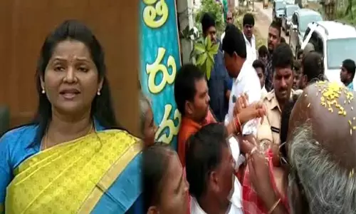 వినాయకుడు మైలపడతాడంటూ హేళన.. ఎమ్మెల్యే కంటతడి..