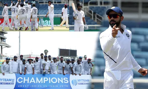 విండీస్ వైట్ వాష్! భారత్ విజయ యాత్ర!!