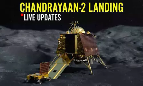 Live Updates: జాబిలిని ముద్దాడనున్న చంద్రయాన్ 2 Live Updates: జాబిలిని ముద్దాడనున్న చంద్రయాన్ 2