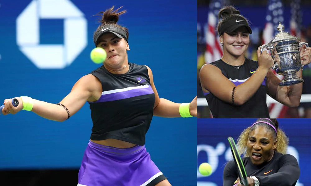 US Open Women Finals సెరీనా ఆశలు గల్లంతు.. ఆండ్రిస్కూ సంచలనం