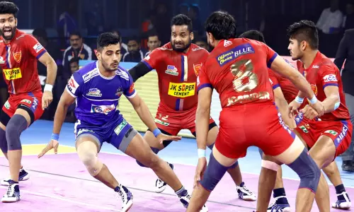 Pro Kabaddi league: నెంబర్ వన్ దబాంగ్ ఢిల్లీని కొట్టి 3 లోకి హర్యానా స్టీలర్స్
