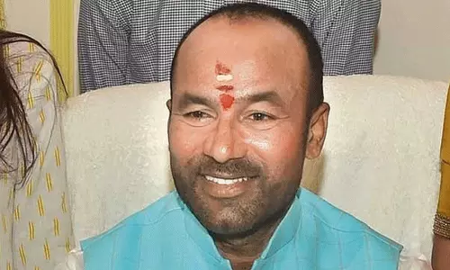 కేంద్ర మంత్రి కిషన్రెడ్డిని కలిసిన టీడీపీ నేతలు కేంద్ర మంత్రి కిషన్రెడ్డిని కలిసిన టీడీపీ నేతలు