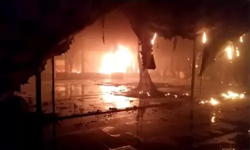 బద్వేలులో భారీ అగ్నిప్రమాదం