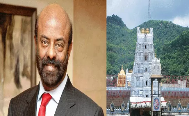 టీటీడీకి భారీ విరాళం ఇచ్చిన శివనాడార్ టీటీడీకి భారీ విరాళం ఇచ్చిన శివనాడార్